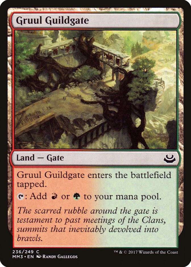 Gruul Guildgate 236 (Modern Masters 2017)  - Foil | Good Games Adelaide SA