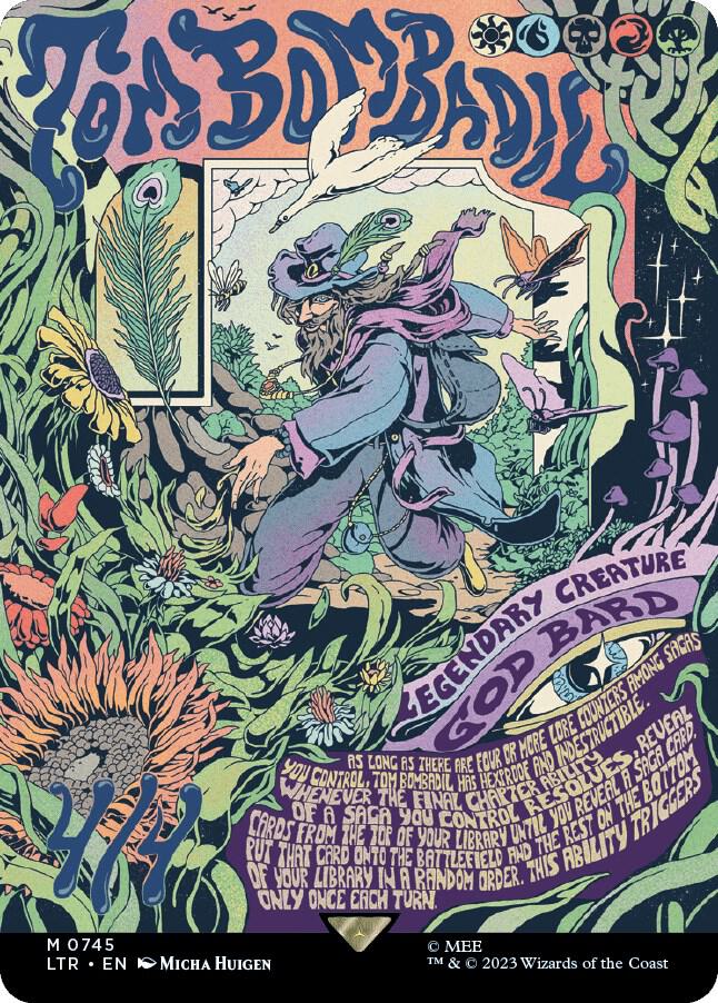 Tom Bombadil 745 (Universes Beyond: The Lord of the Rings: Tales of Middle-earth)  - Borderless Poster Foil | Good Games Adelaide SA