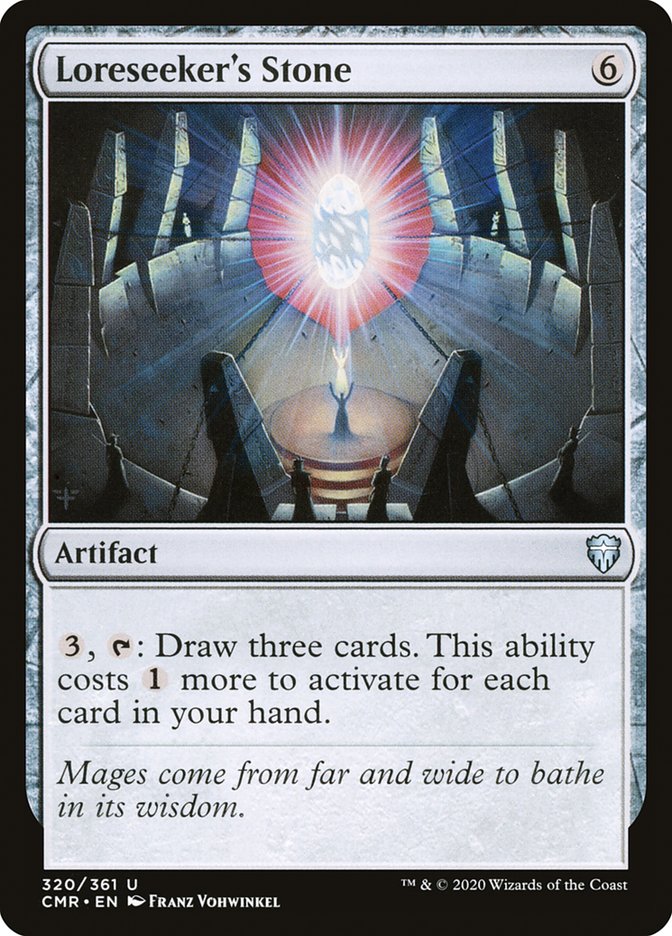 Loreseeker's Stone 320 (Commander Legends)  - Foil | Good Games Adelaide SA