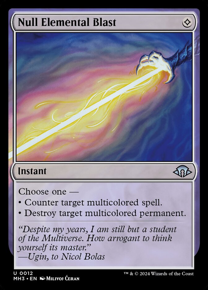 Null Elemental Blast 12 (Modern Horizons 3)  | Good Games Adelaide SA
