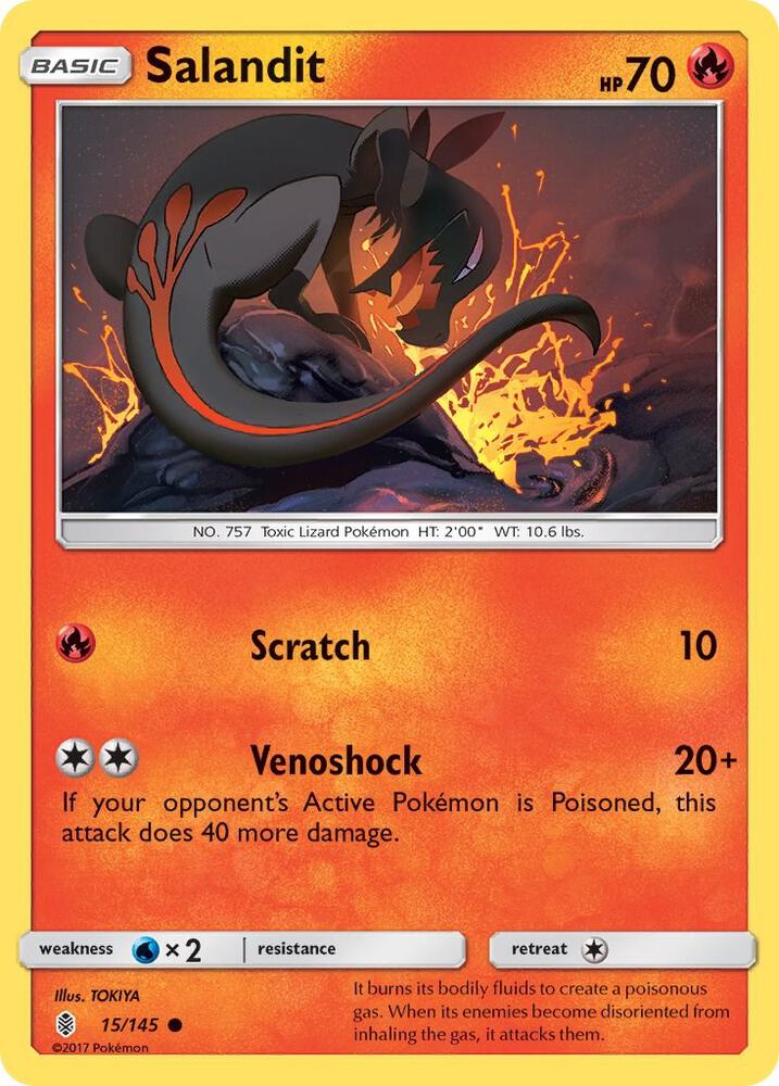 Salandit 15/145 (SM - Guardians Rising)  | Good Games Adelaide SA
