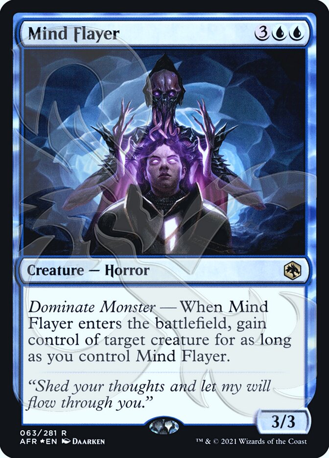 Mind Flayer (Ampersand Promo) [Dungeons & Dragons: Adventures in the Forgotten Realms Promos] | Good Games Adelaide SA