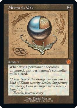 Mesmeric Orb Schematic 94 (The Brothers' War: Retro Frame Artifacts)  - Foil | Good Games Adelaide SA