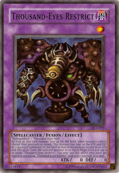 Thousand-Eyes Restrict [DL1-001] Super Rare | Good Games Adelaide SA