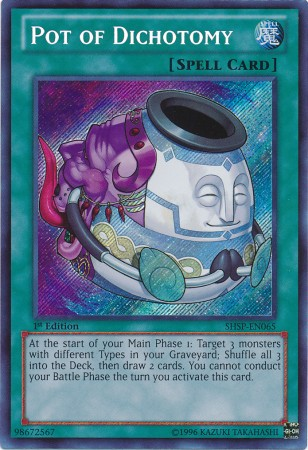 Pot of Dichotomy [SHSP-EN065] Secret Rare | Good Games Adelaide SA