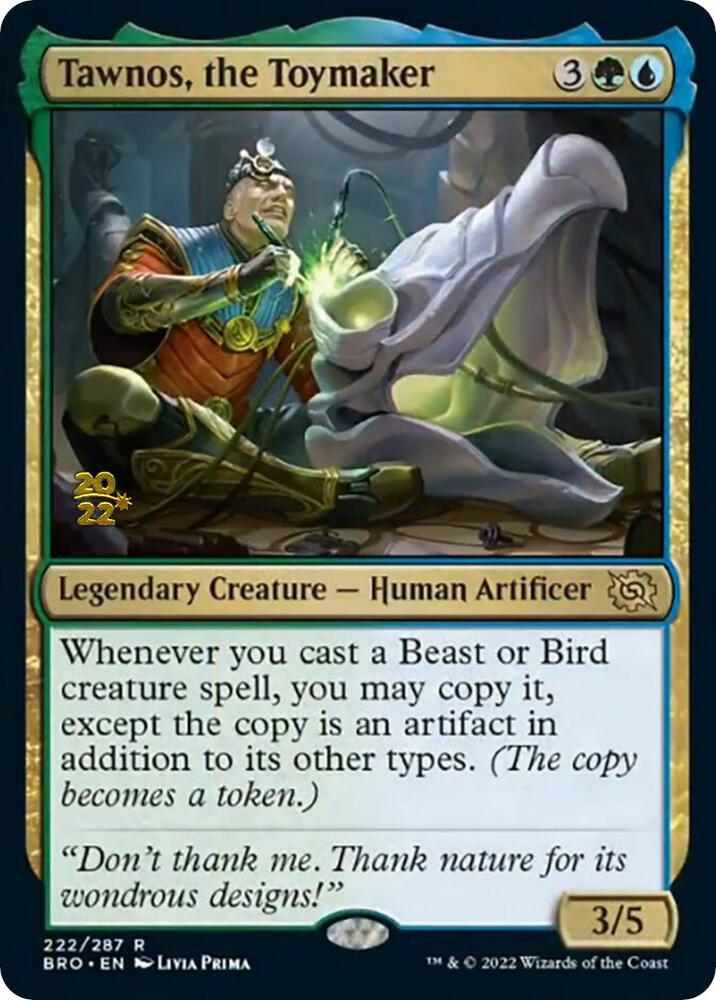 Tawnos the Toymaker 222 (Prerelease Cards)  - Foil | Good Games Adelaide SA