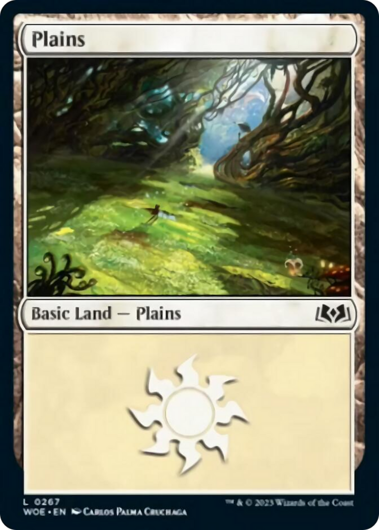 Plains (0267) [Wilds of Eldraine] | Good Games Adelaide SA