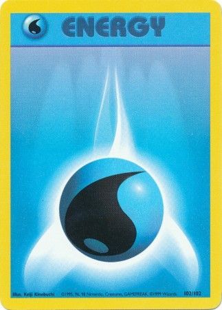 Water Energy (102/102) [Base Set Unlimited] | Good Games Adelaide SA