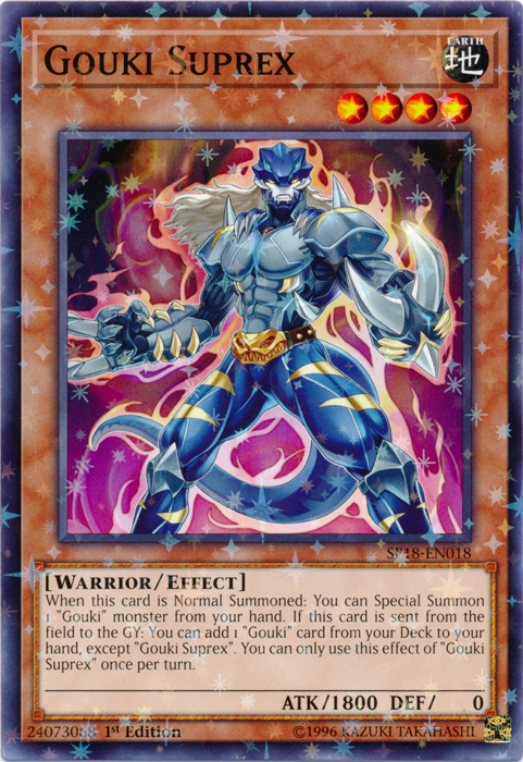 Gouki Suprex [SP18-EN018] Starfoil Rare | Good Games Adelaide SA