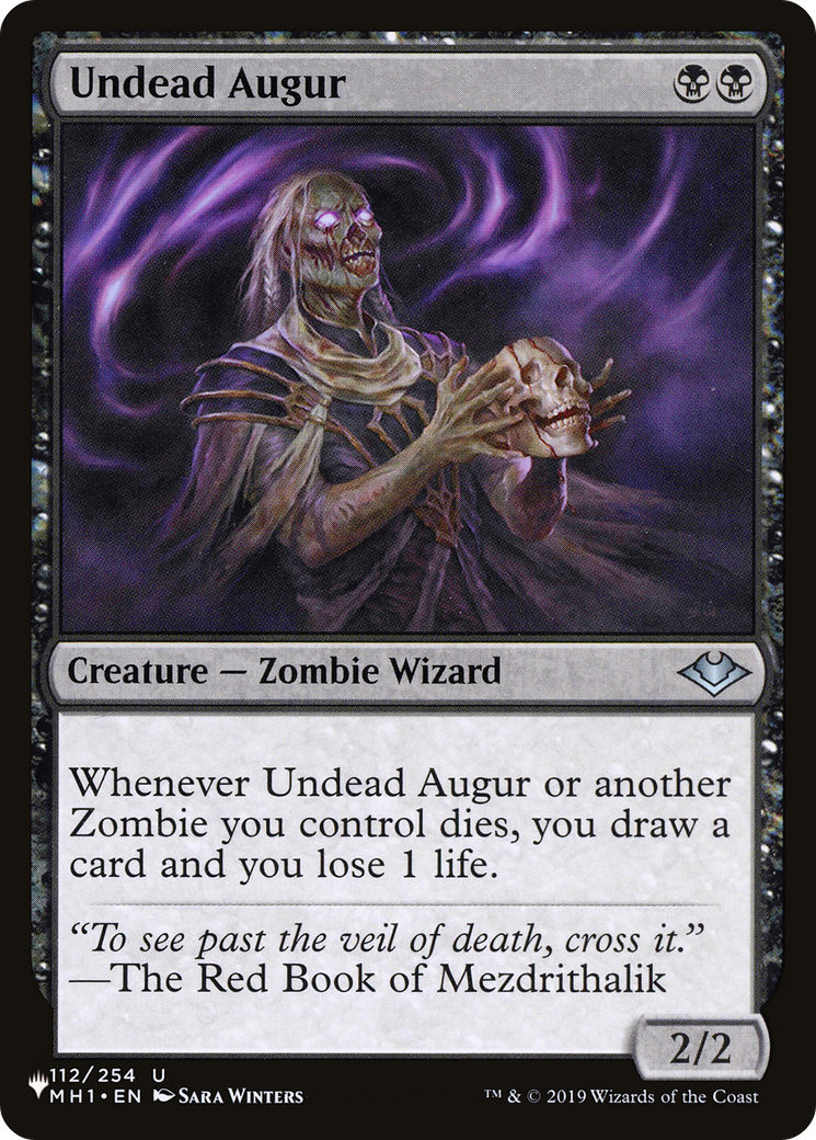Undead Augur [The List Reprints] | Good Games Adelaide SA