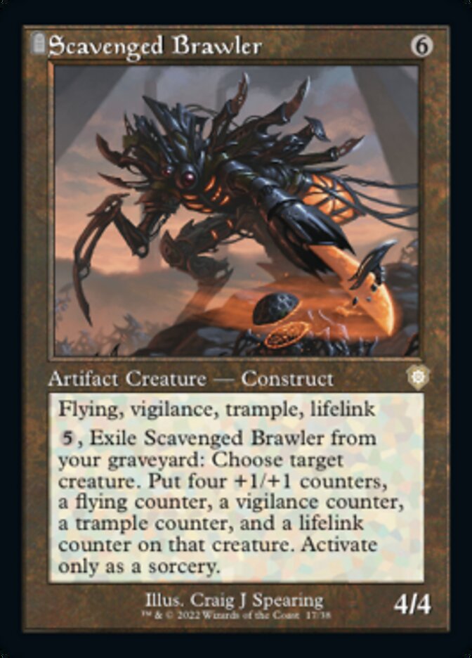 Scavenged Brawler (Retro) [The Brothers' War Commander] | Good Games Adelaide SA