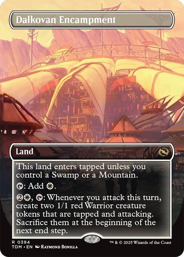 Dalkovan Encampment 394 (Tarkir: Dragonstorm)  - Foil | Good Games Adelaide SA
