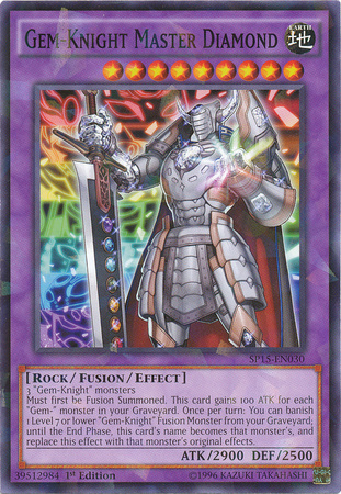 Gem-Knight Master Diamond [SP15-EN030] Shatterfoil Rare | Good Games Adelaide SA