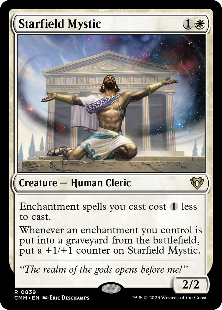 Starfield Mystic [Commander Masters] | Good Games Adelaide SA