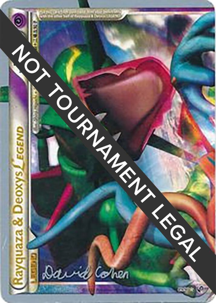 Rayquaza and Deoxys Legend 89 2011 David Cohen 89/90 (World Championship Decks)  | Good Games Adelaide SA