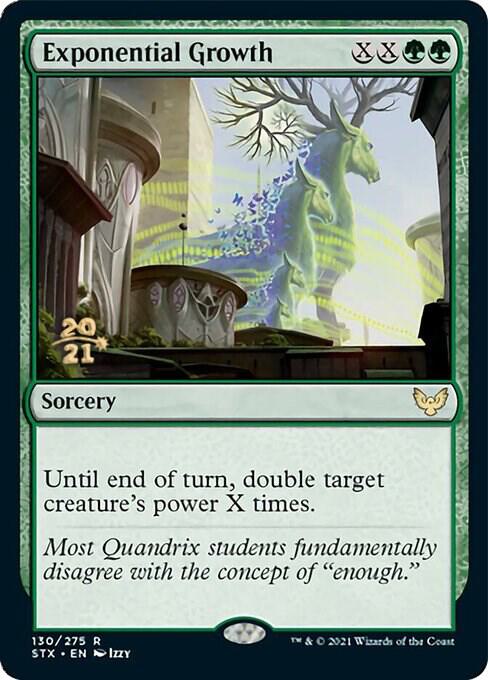 Exponential Growth 130 (Prerelease Cards)  - Foil | Good Games Adelaide SA