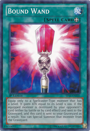 Bound Wand [SP14-EN035] Starfoil Rare | Good Games Adelaide SA