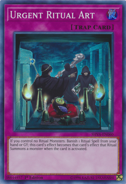 Urgent Ritual Art [SHVA-EN060] Super Rare | Good Games Adelaide SA