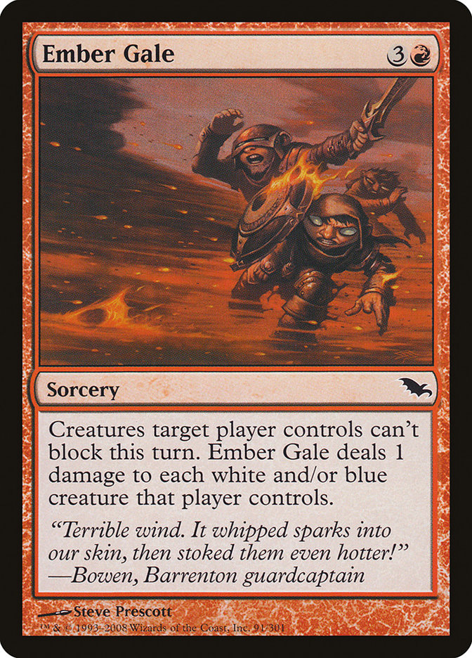Ember Gale 91 (Shadowmoor)  | Good Games Adelaide SA