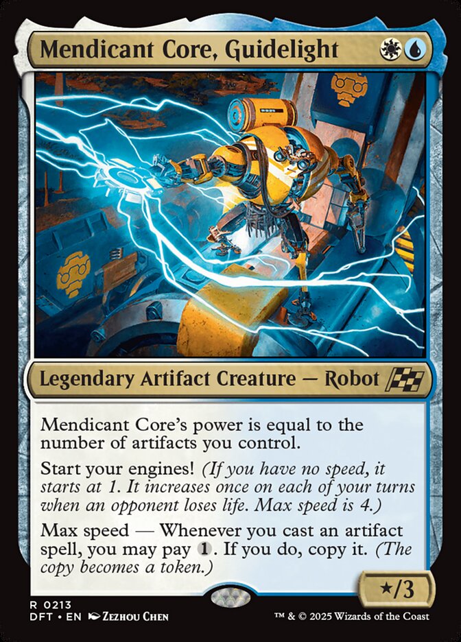 Mendicant Core, Guidelight 213 (Aetherdrift)  - Foil | Good Games Adelaide SA
