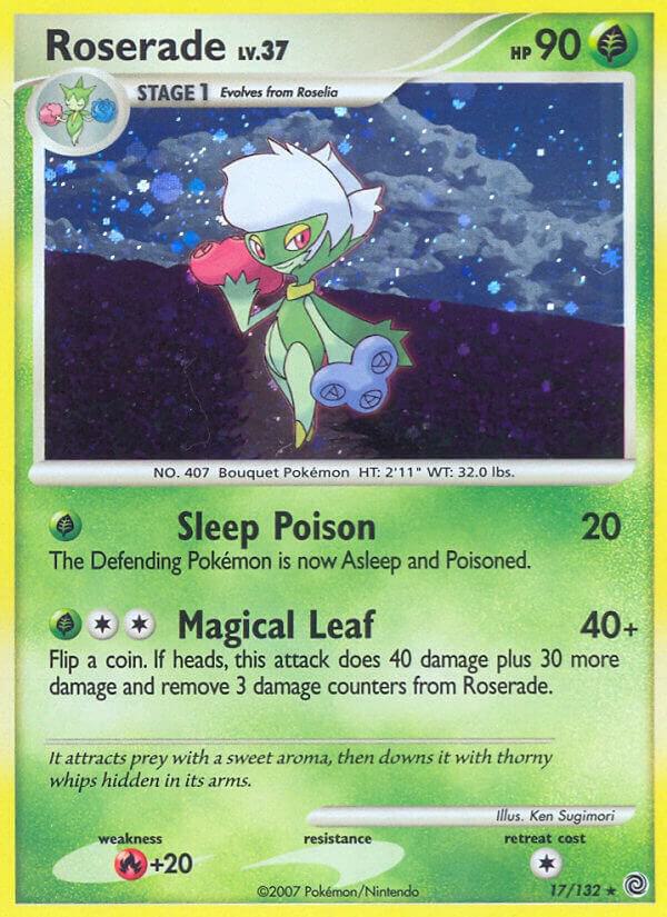 Roserade 17/132 (Secret Wonders)  - Holofoil | Good Games Adelaide SA