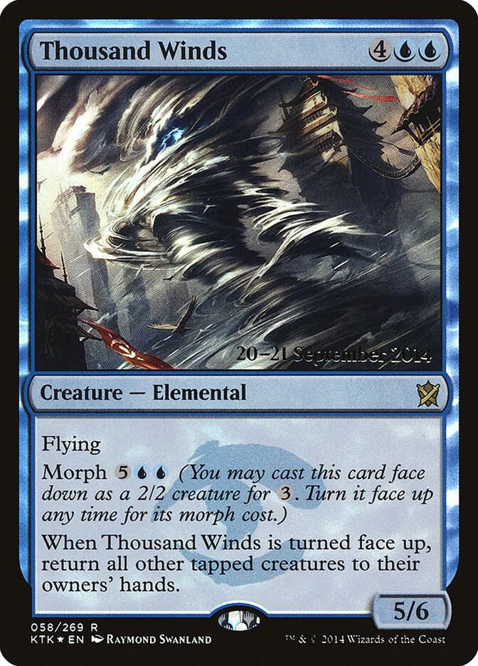 Thousand Winds 58 (Prerelease Cards)  - Foil | Good Games Adelaide SA
