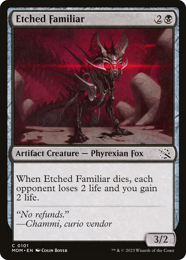Etched Familiar [March of the Machine] | Good Games Adelaide SA