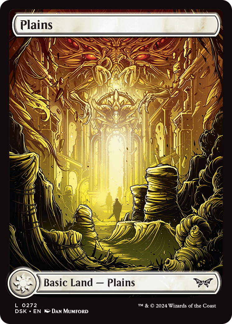 Plains (272) - Full Art [Duskmourn: House of Horror] | Good Games Adelaide SA