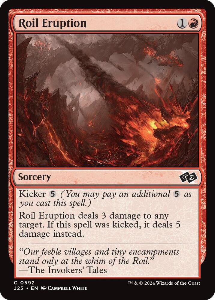 Roil Eruption 592 (Foundations Jumpstart)  | Good Games Adelaide SA