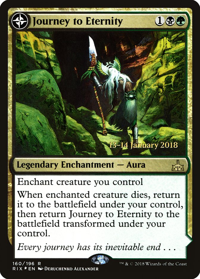 Journey to Eternity [Rivals of Ixalan Promos] | Good Games Adelaide SA