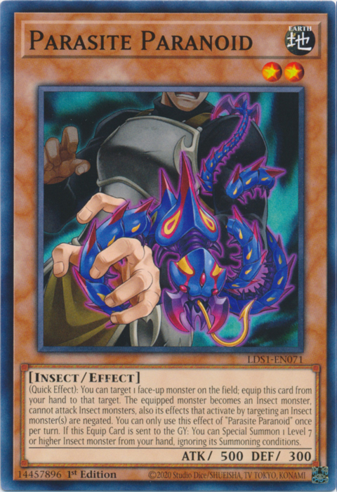 Parasite Paranoid [LDS1-EN071] Common | Good Games Adelaide SA