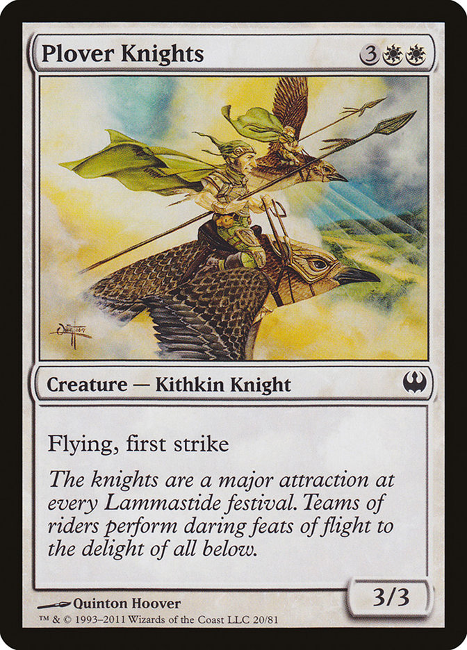 Plover Knights [Duel Decks: Knights vs. Dragons] | Good Games Adelaide SA