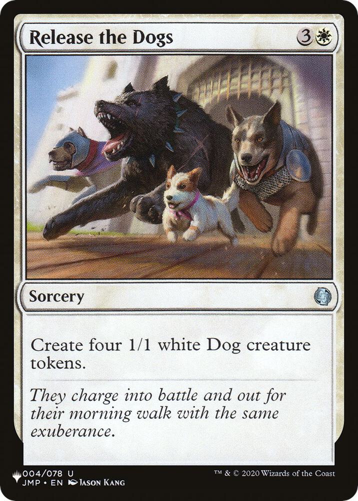 Release the Dogs 004/078 (The List Reprints)  | Good Games Adelaide SA