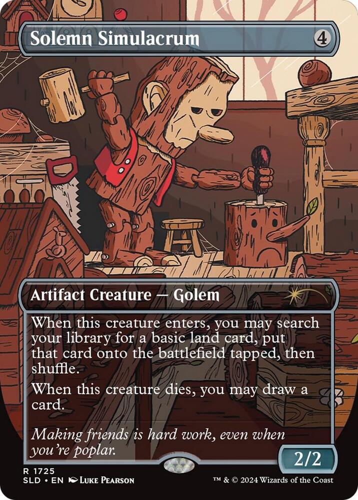 Solemn Simulacrum 1725 1725 (Secret Lair Drop Series)  | Good Games Adelaide SA