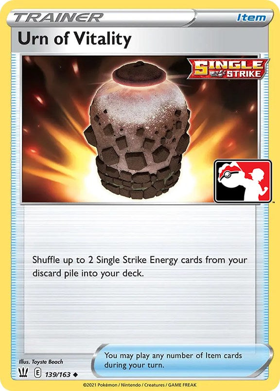 Urn of Vitality (139/163) [Prize Pack Series One] | Good Games Adelaide SA