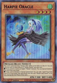 Harpie Oracle (Blue) [LDS2-EN077] Ultra Rare | Good Games Adelaide SA