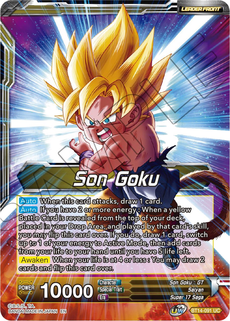 Son Goku // SS4 Son Goku, Returned from Hell (BT14-091) [Cross Spirits Prerelease Promos] | Good Games Adelaide SA