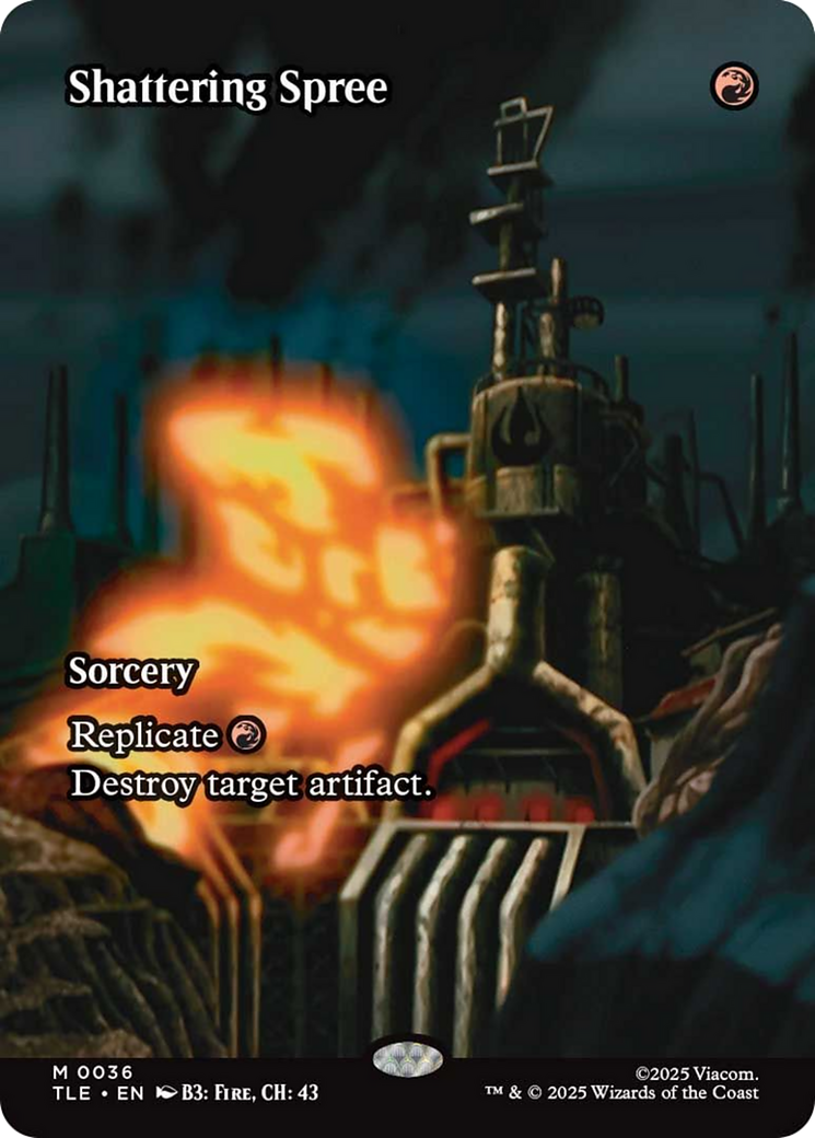 Shattering Spree (Borderless) [Avatar: The Last Airbender: Eternal-Legal] | Good Games Adelaide SA