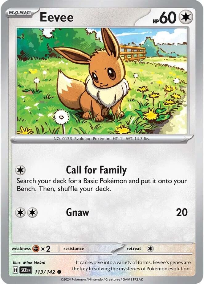 Eevee 113/142 (SV07: Stellar Crown)  | Good Games Adelaide SA