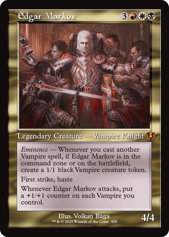 Edgar Markov Retro Frame 428 (Innistrad Remastered)  - Retro Foil | Good Games Adelaide SA