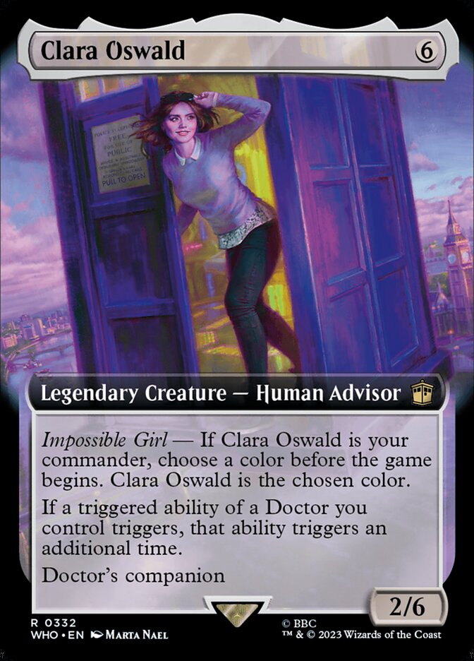 Clara Oswald (Extended Art) [Doctor Who] | Good Games Adelaide SA