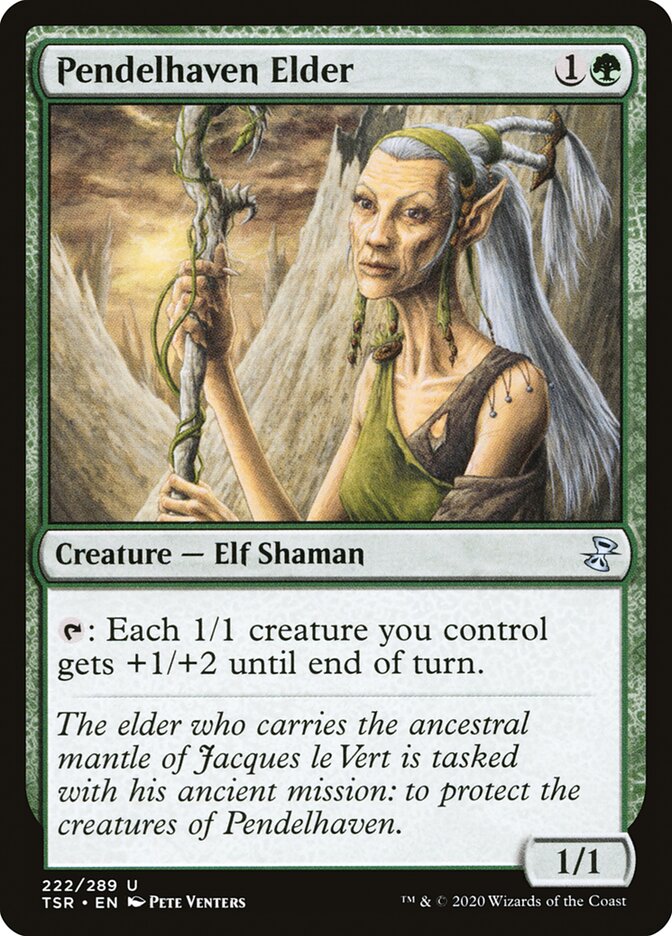 Pendelhaven Elder 222 (Time Spiral: Remastered)  - Foil | Good Games Adelaide SA