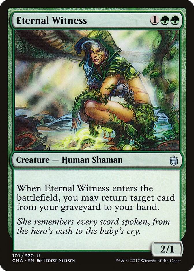 Eternal Witness 107 (Commander Anthology)  | Good Games Adelaide SA