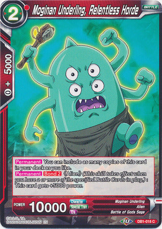 Moginan Underling, Relentless Horde (DB1-018) [Dragon Brawl] | Good Games Adelaide SA