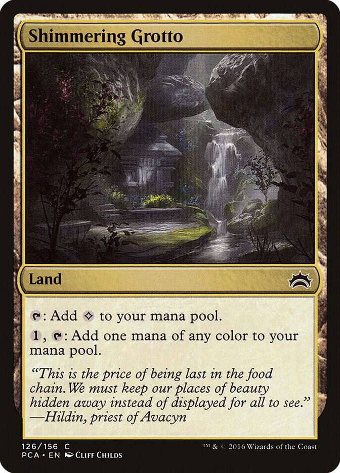 Shimmering Grotto 126 (Planechase Anthology)  | Good Games Adelaide SA