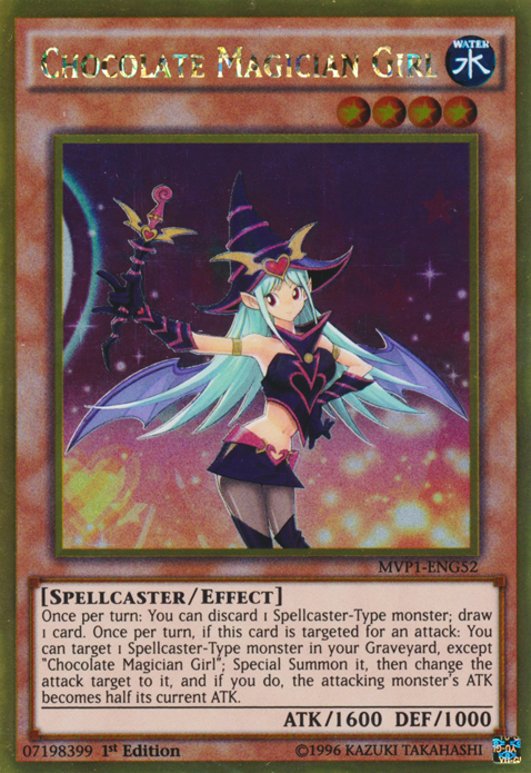 Chocolate Magician Girl [MVP1-ENG52] Gold Rare | Good Games Adelaide SA