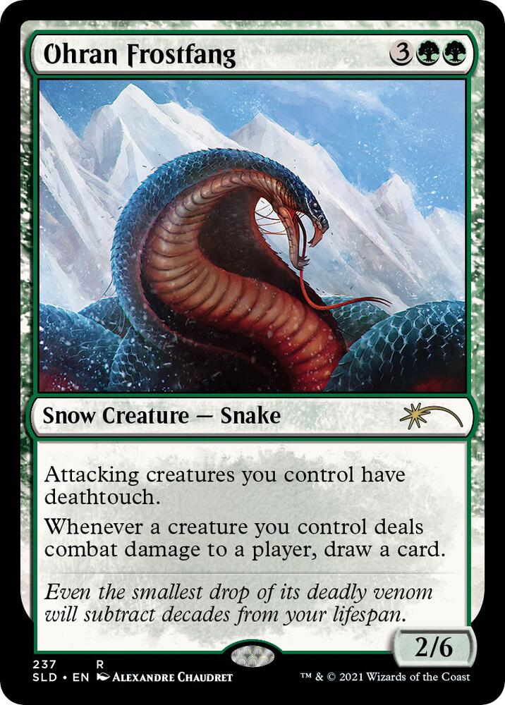 Ohran Frostfang 237 (Secret Lair Drop Series)  - Foil | Good Games Adelaide SA