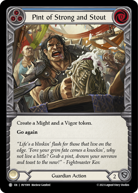 Pint of Strong and Stout [HVY089] (Heavy Hitters)  Rainbow Foil | Good Games Adelaide SA