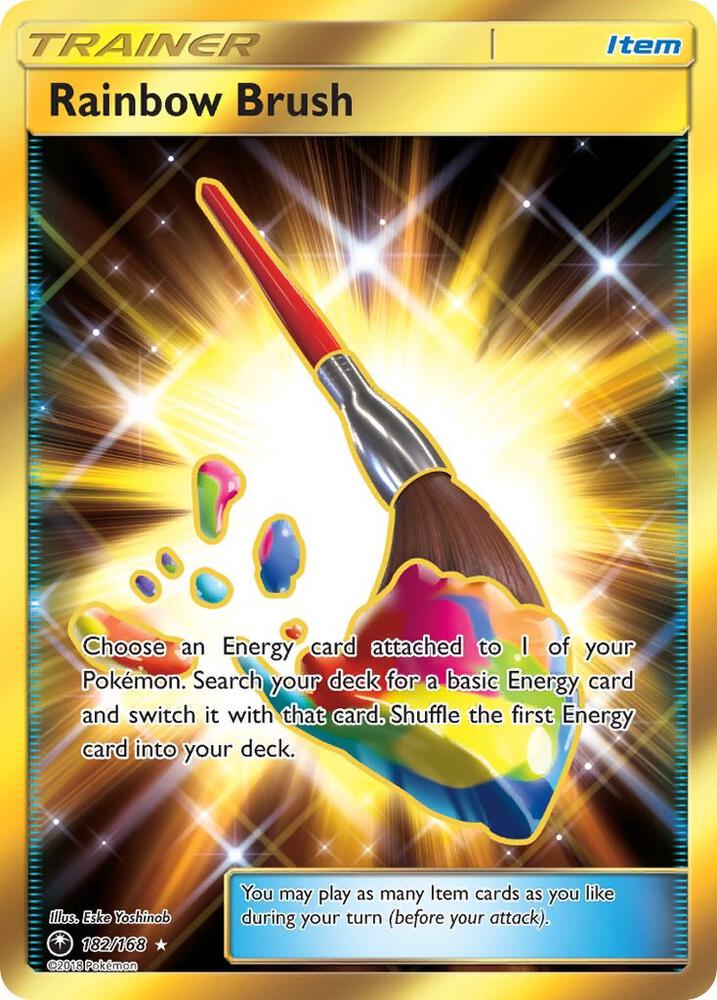 Rainbow Brush Secret 182/168 (SM - Celestial Storm)  - Holofoil | Good Games Adelaide SA