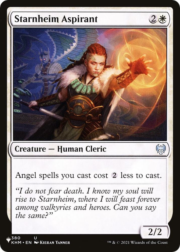Starnheim Aspirant 380/285 (The List Reprints)  | Good Games Adelaide SA
